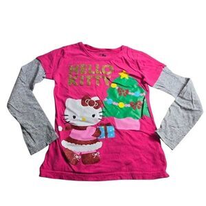 Hello Kitty Christmas shirt M7/8